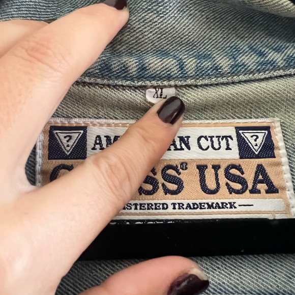 Vintage Guess Denim Jacket - Picture 6 of 13